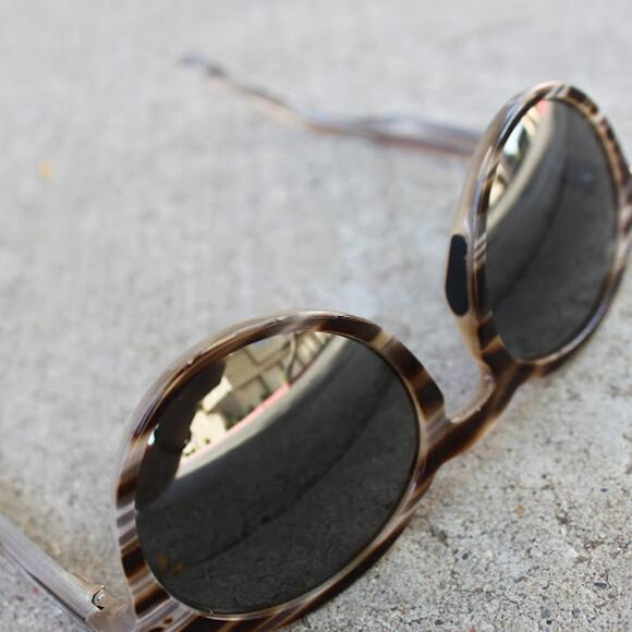 MAUI JIM | Pineapple Brown Grey Striped Acetate Sunglasses Polarized MJ 784-14D main image 10